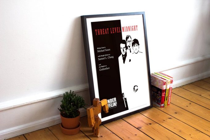 Threat Level Midnight Poster Print Wall Art