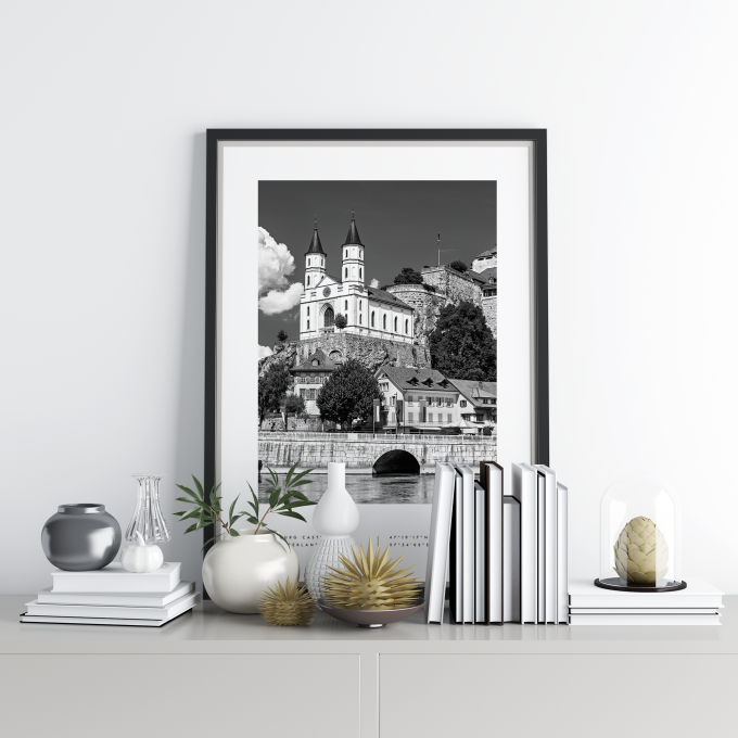 Aarburg Castle Poster Print Wall Art