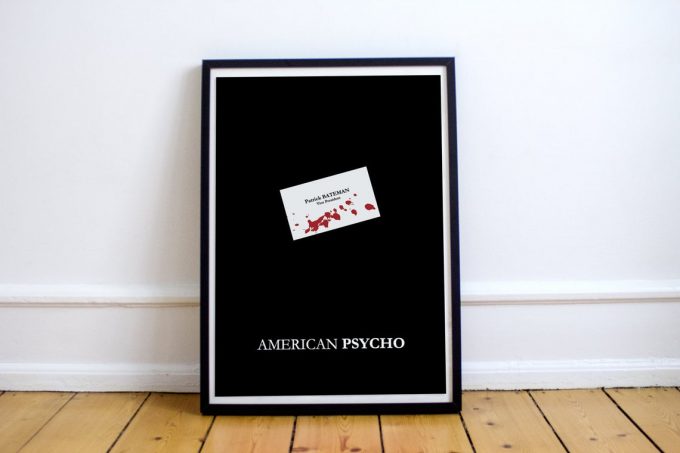 American Psycho Poster Print Wall Art