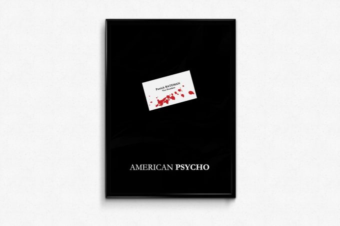 American Psycho Poster Print Wall Art
