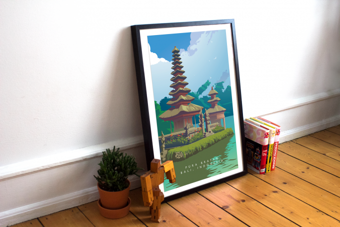 Bali Poster Print Wall Art