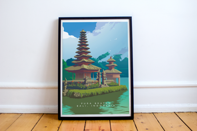 Bali Poster Print Wall Art