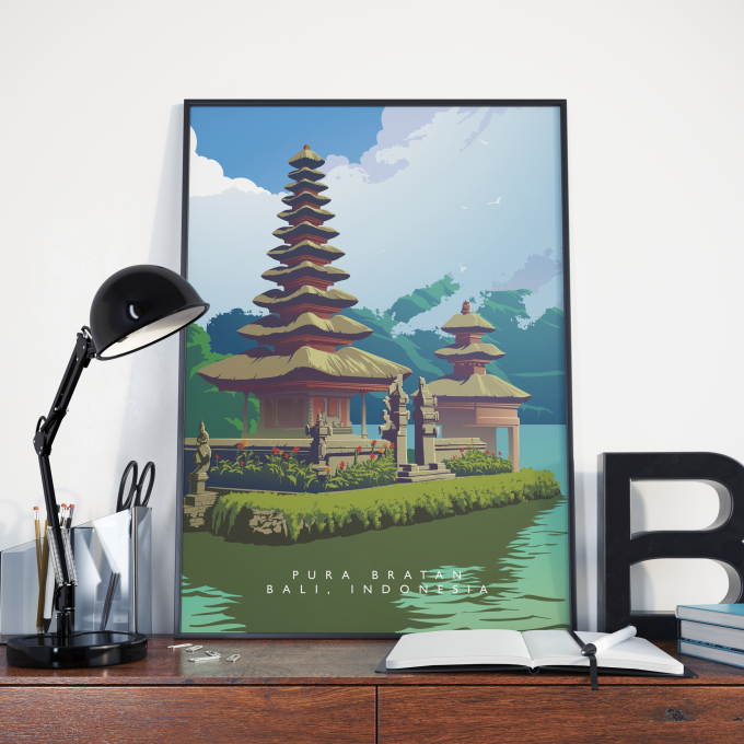 Bali Poster Print Wall Art