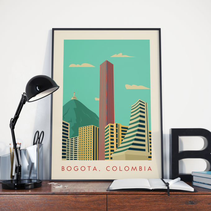 Bogota Poster Print Wall Art