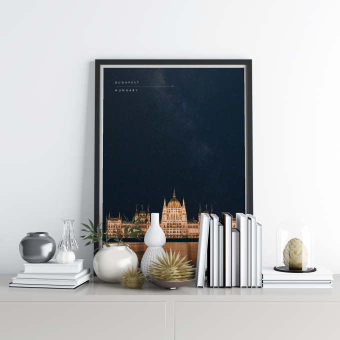 Budapest Poster Print Wall Art