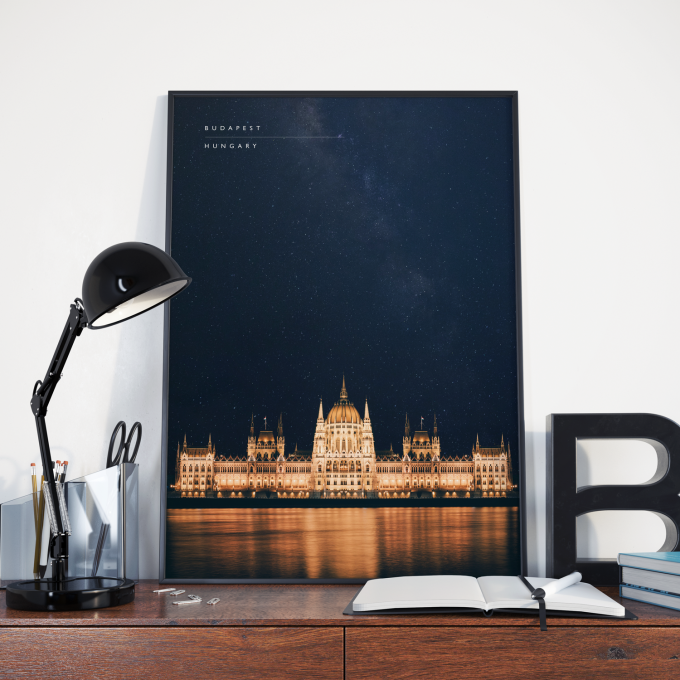 Budapest Poster Print Wall Art