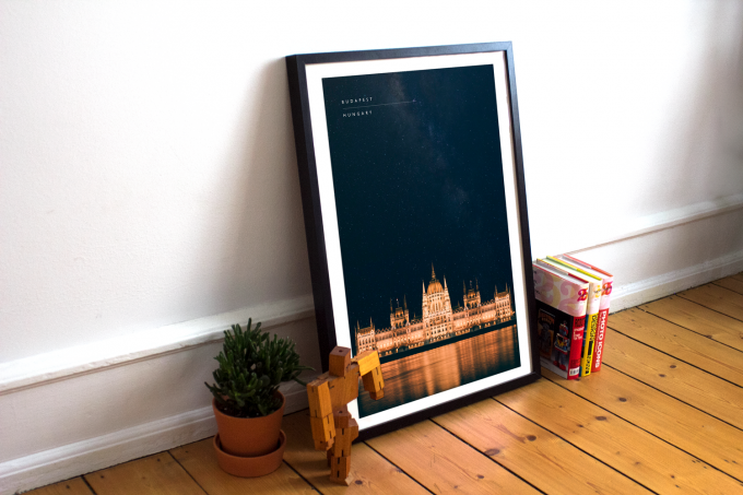 Budapest Poster Print Wall Art