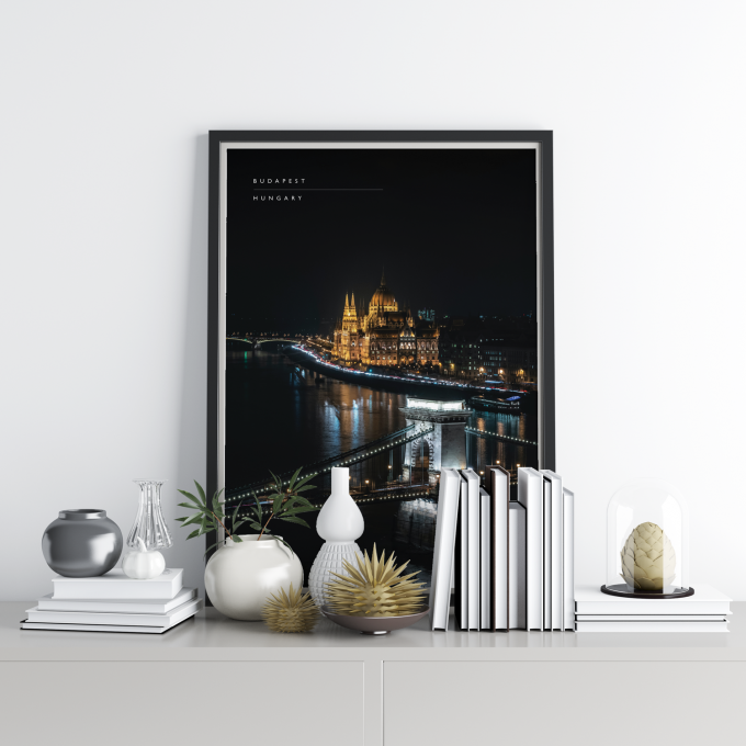 Budapest Poster Print Wall Art