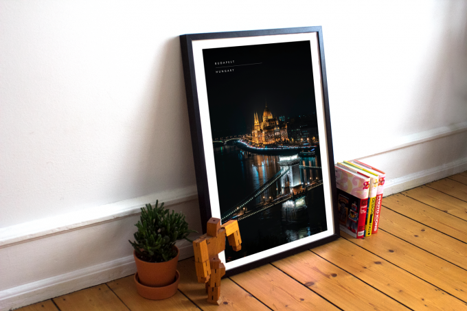 Budapest Poster Print Wall Art