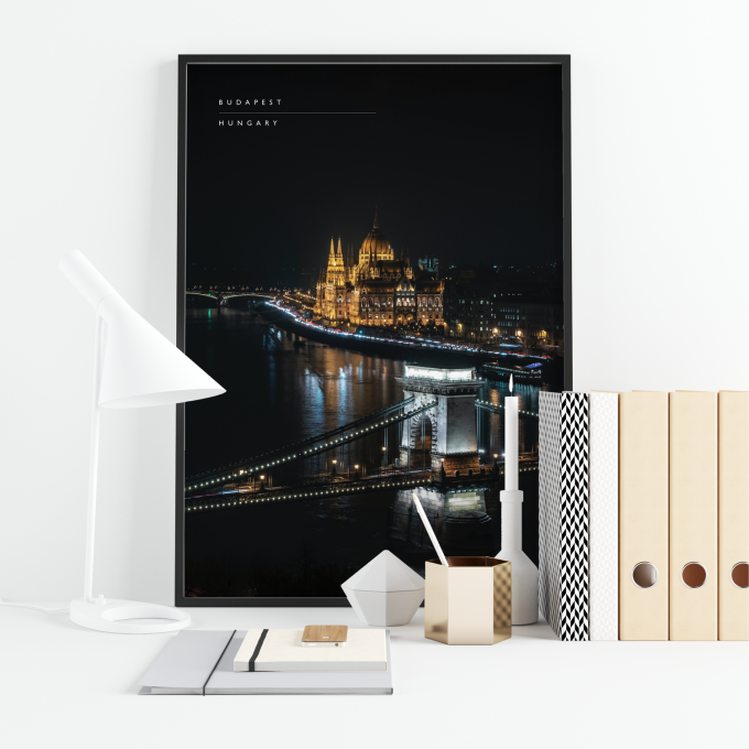 Budapest Poster Print Wall Art