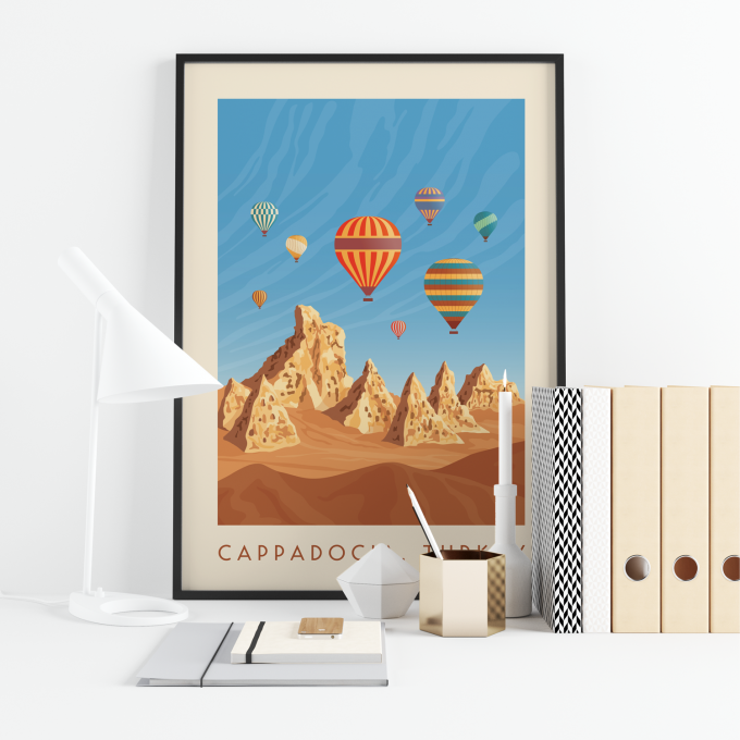 Cappadocia Poster Print Wall Art