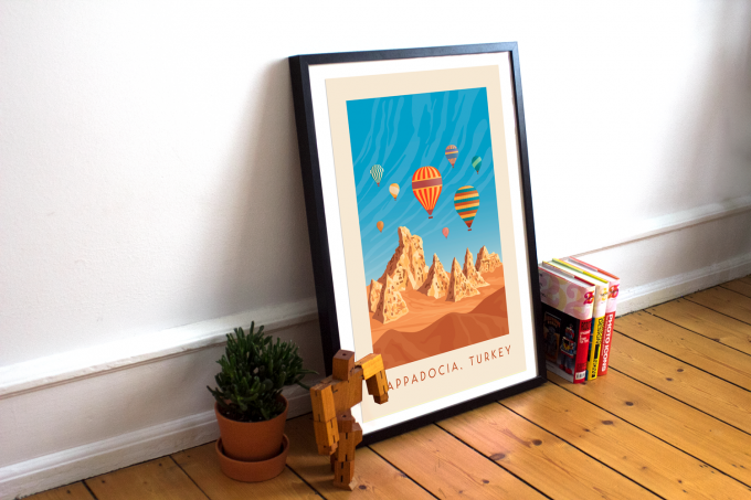 Cappadocia Poster Print Wall Art