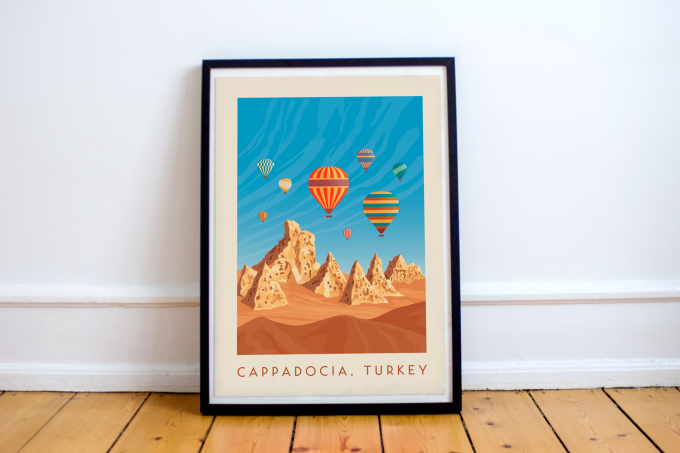 Cappadocia Poster Print Wall Art
