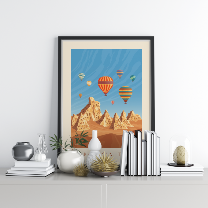 Cappadocia Poster Print Wall Art