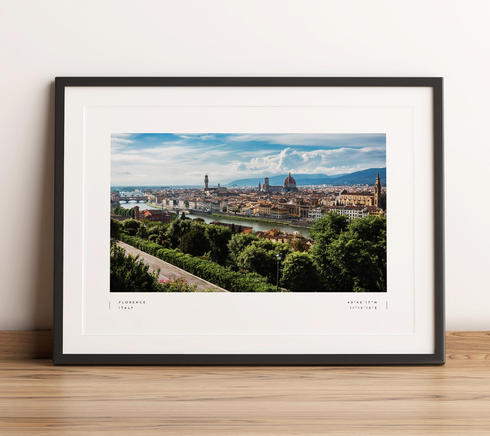 Savvy vejspærring få øje på Florence Print Poster | igdprints.com