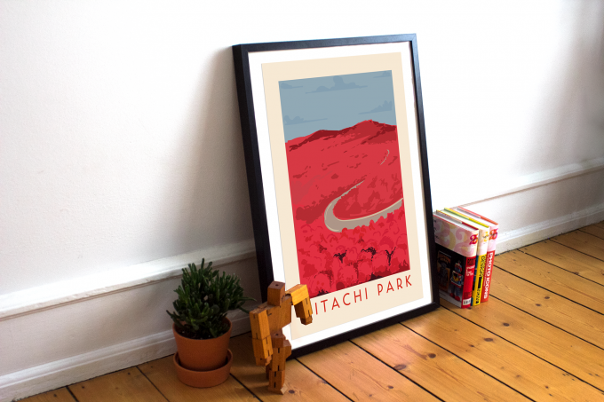 Hitachi Park Poster Print Wall Art