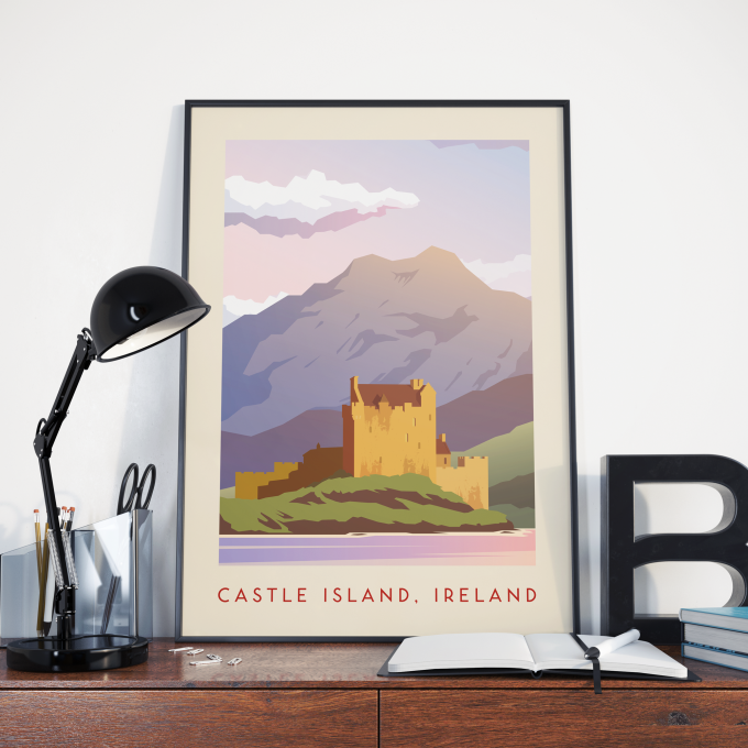 Ireland Poster Print Wall Art