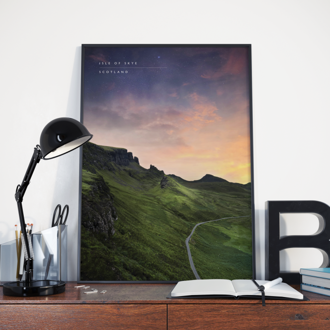 Isle of Skye Poster Print Wall Art