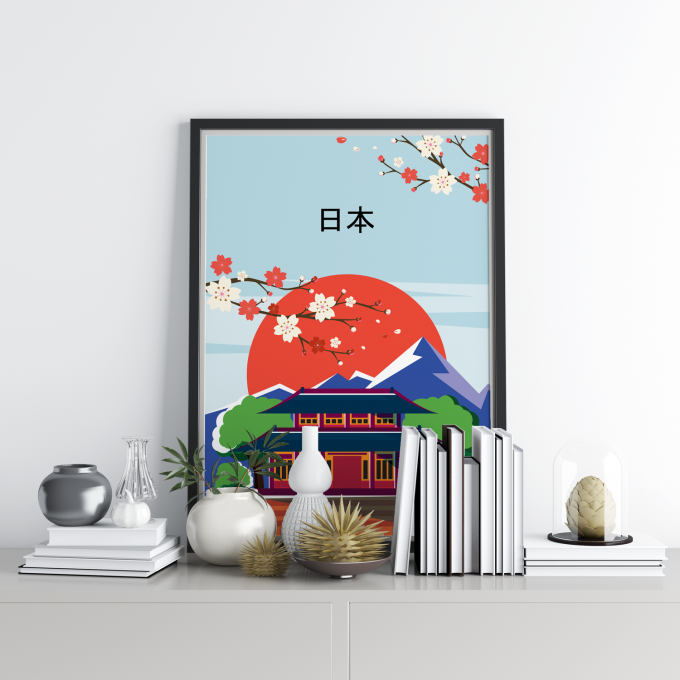 Japan Poster Print Wall Art