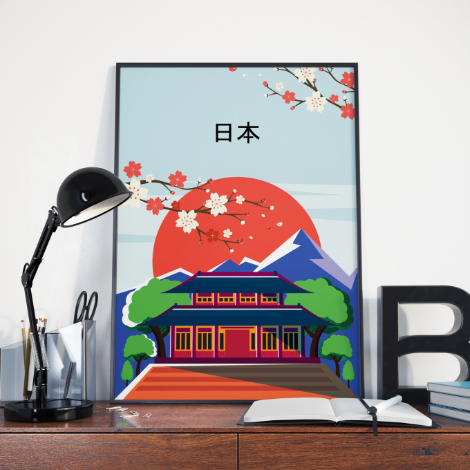 Japan Poster Print Wall Art