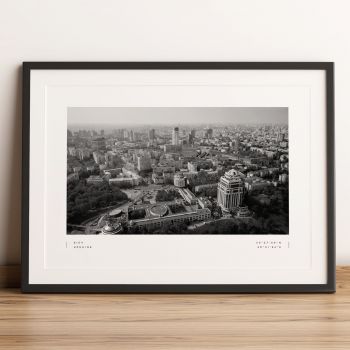 Kiev Coordinates Poster Print Wall Art