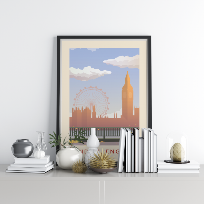 London Poster Print Wall Art