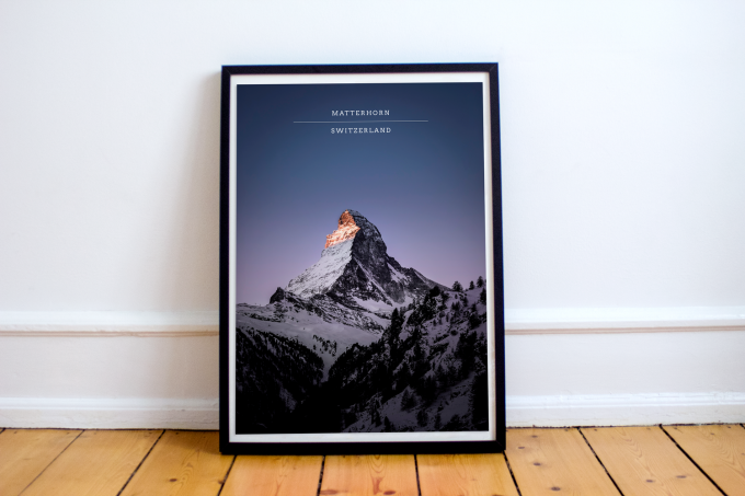 Matterhorn Poster Print Wall Art