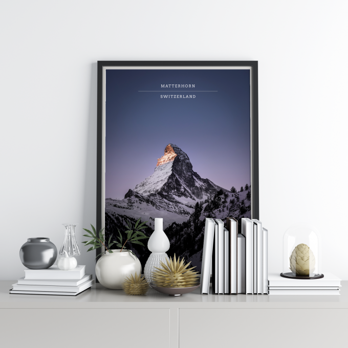 Matterhorn Poster Print Wall Art