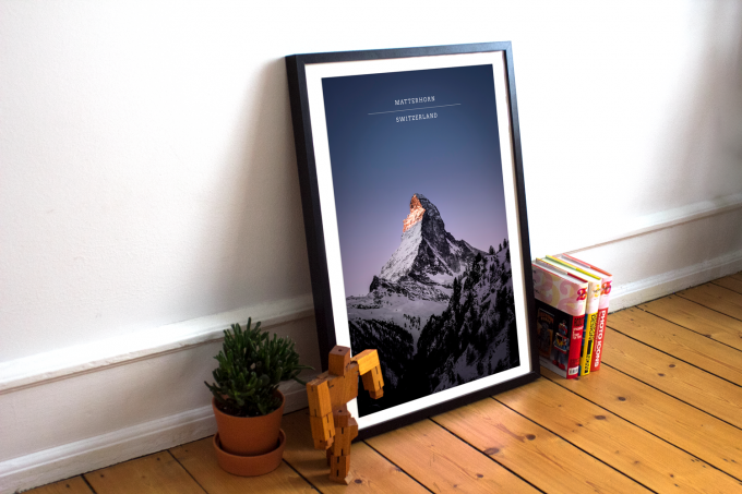 Matterhorn Poster Print Wall Art