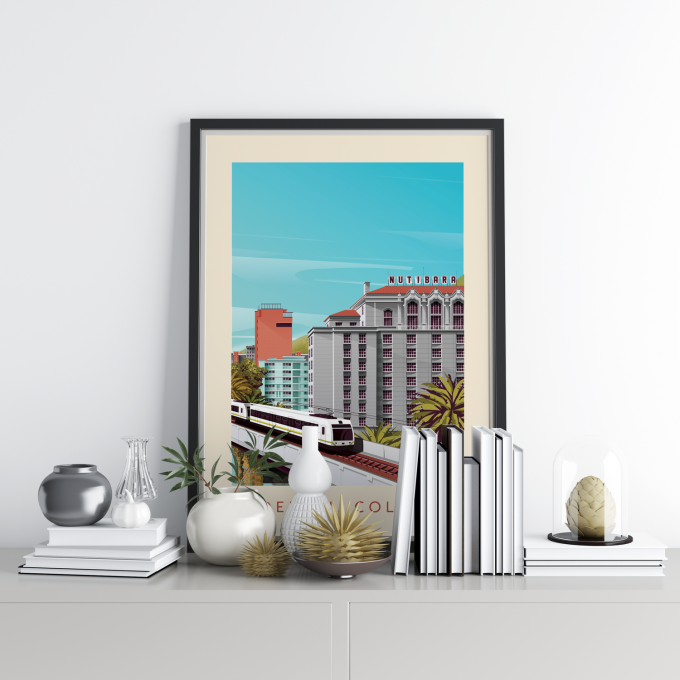 Medellin Poster Print Wall Art