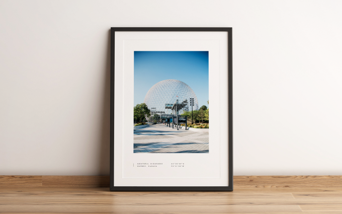 Montreal Poster Print Wall Art