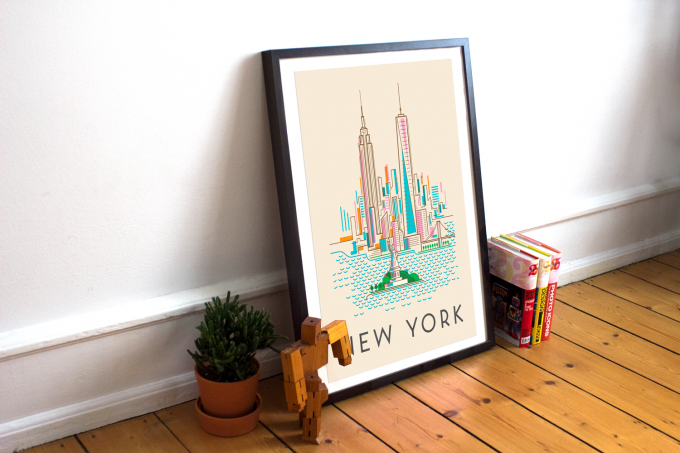 New York Poster Print Wall Art