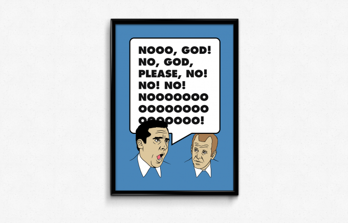 The Office Poster Print Wall Art