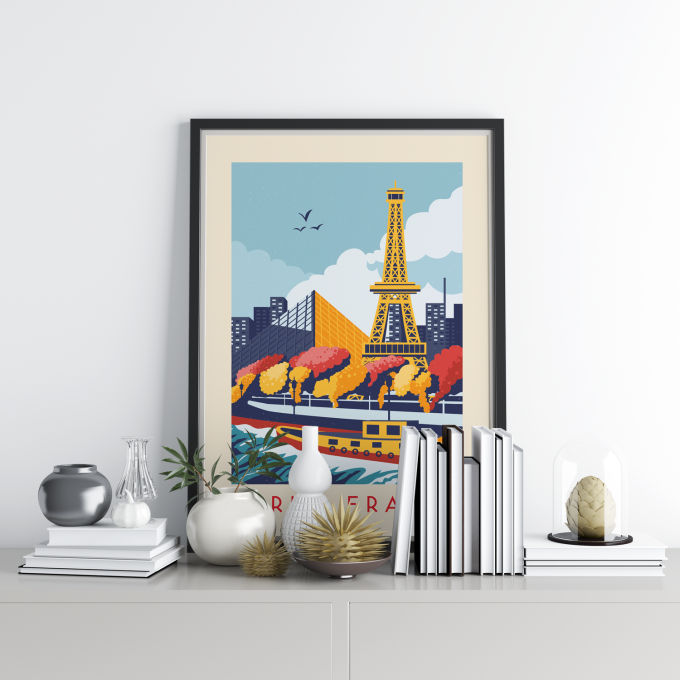 Paris Poster Print Wall Art