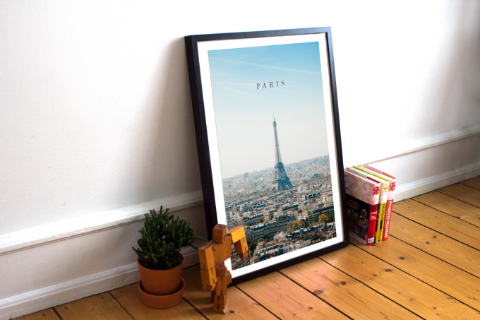 Paris Poster Print Wall Art