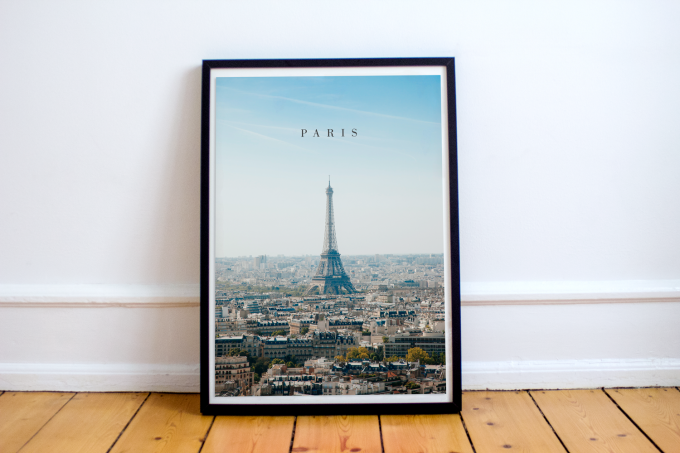 Paris Poster Print Wall Art