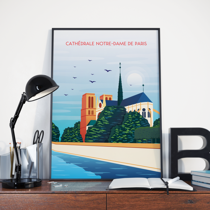 Paris Poster Print Wall Art