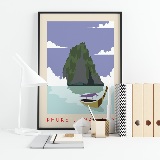 Phuket Poster Print Wall Art