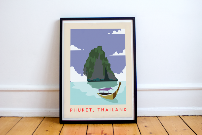 Phuket Poster Print Wall Art