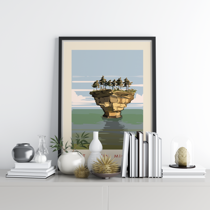 Port Auston Poster Print Wall Art