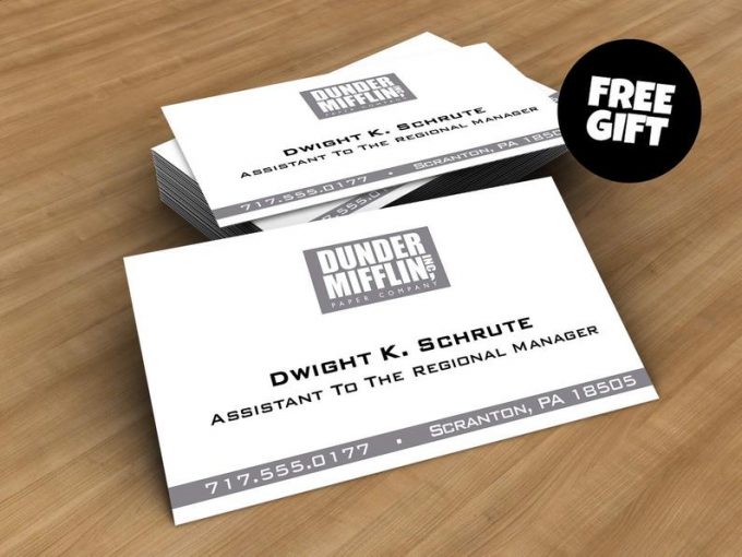 Dwight Schrute Business Card