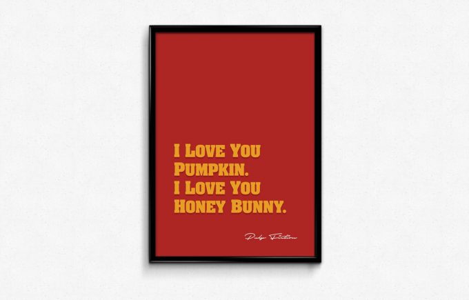 Pulp Fiction Poster Print Wall Art