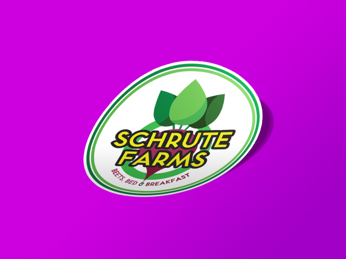 Schrute Farms Sticker