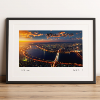 Seoul Coordinates Poster Print Wall Art