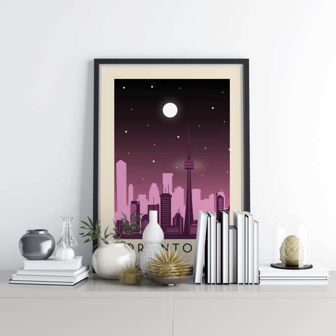 Toronto Poster Print Wall Art