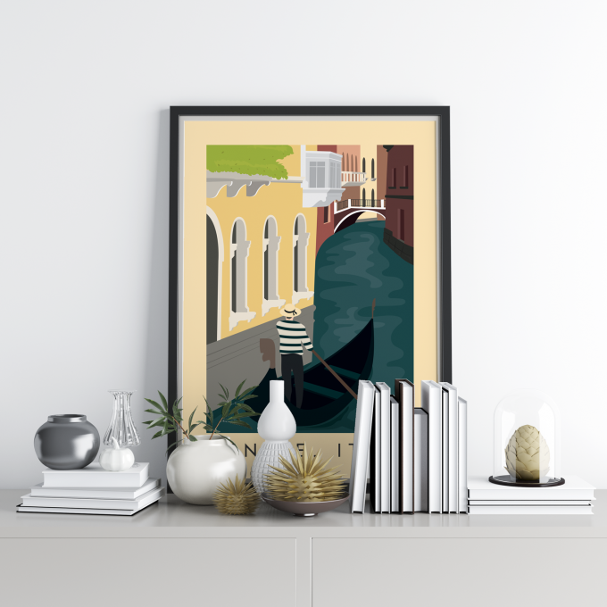 Venice Poster Print Wall Art