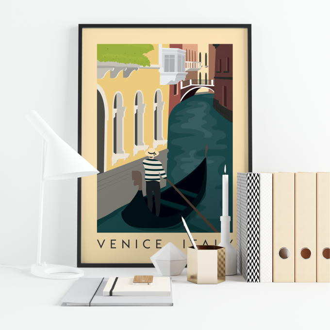 Venice Poster Print Wall Art