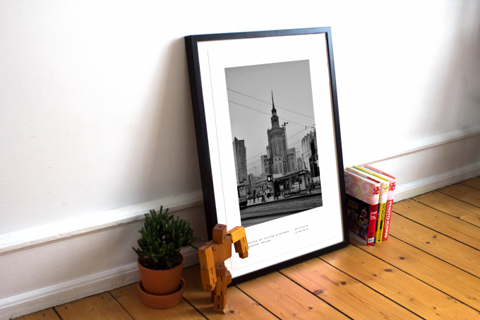 Warsaw Coordinates Poster Print Wall Art