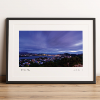 Wellington Coordinates Poster Print Wall Art