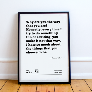 The Office Poster Print Wall Art